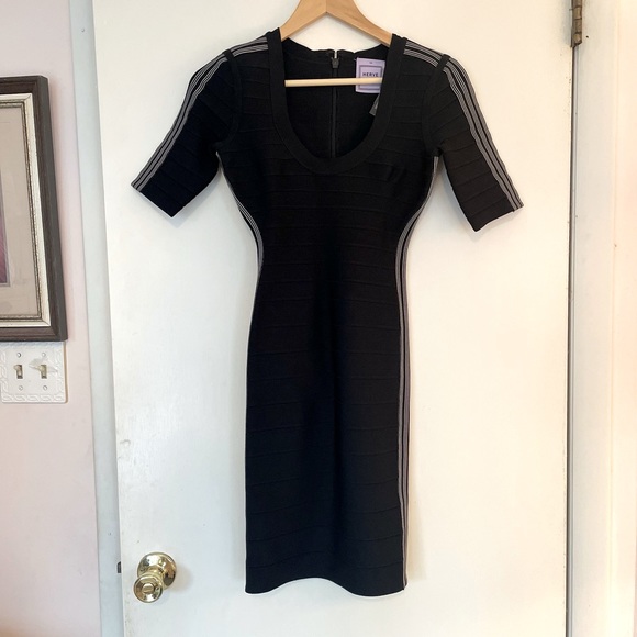 NWT Herve Leger Allison Dress - Picture 5 of 16